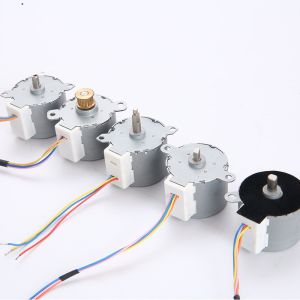 Cheap Faradyi 24byj28 Stepper Motor Customized High Quality Dc 5v 12v 2-phase 4-lead 24mm Brushless Motor 72v Permanent Magnet IE 4 for sale