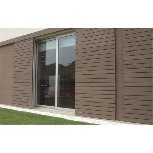 Exterior Wall Cladding WPC Made of Recyclable Materials Ny156*21