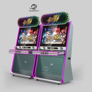 Classic Retro Upright Fighting Arcade Machine With 32 Inch Screen
