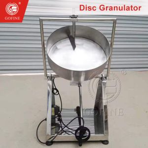 Manually Adjustable Small Ceramsite Granulator PLC Controlled