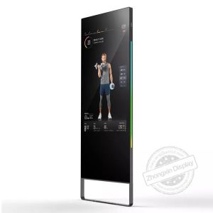 49inch Fitness Exercise Mirror Screen Virtual Trainer 49 Lcd Android With Body