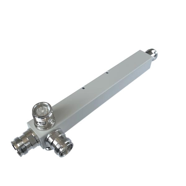 Quality 698-6000MHz N Female Mini DIN 4.3-10 Female Mini Design Low PIM -165dbc 4Way Reactive Power Splitter For DAS IBS wholesale
