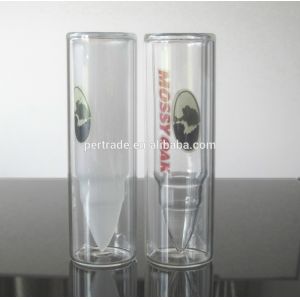 Bullet Shaped Double Wall 45ml Unique Shot Glasses
