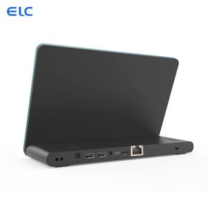 Anti Theft L Shape RK3288 POE Touch Display Desktop Android Tablet With Led