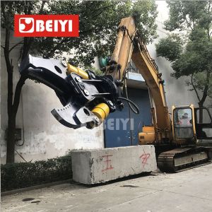 BYDS650RT Double cylinder Hydraulic scrap metal shears for 20-30T excavator used