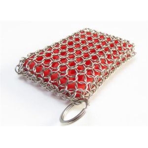 Soap Shape Silicone & Chainmail Scrubbing Pad