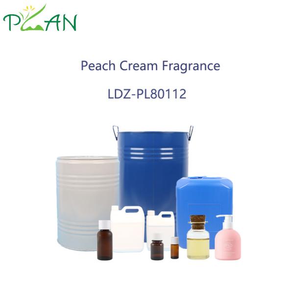Concentrated Peach Cream Fragrance Oil with 1000ml Volume and 0.1%-0.5% Add