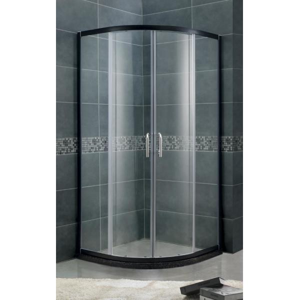 Customizable Round Sliding Shower Boxes with Aluminum Profiles and 6 / 8 mm