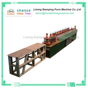 Cheap 125 Roller Shutter Guide Making Machine 14 Steps Automatic PLC for sale