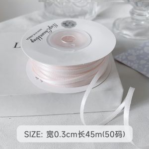 3mm Polyester Satin Ribbon Double Face High Density Satin Finish Poly Ribbon