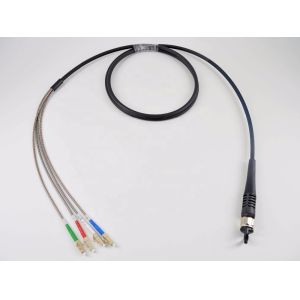 AARC Plug To LC Multimode TPU Jacket FTTA CPRI Patch Cord