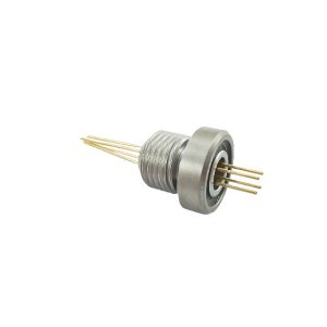 Cheap Screw Mounting Hermetic Feedthrough Connectors Electroless Nickel Contact Plating -70.C to 300.C for sale