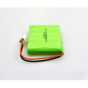 Rechargeable AA Emergency Exit Light Batteries NiMH 2200mAh 6.0V