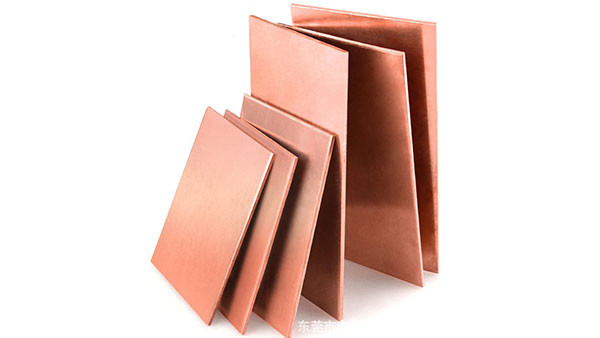 Quality 1000*2000mm Decorative Copper Sheets Red Rectangular T2 High Corrosion Resistance wholesale
