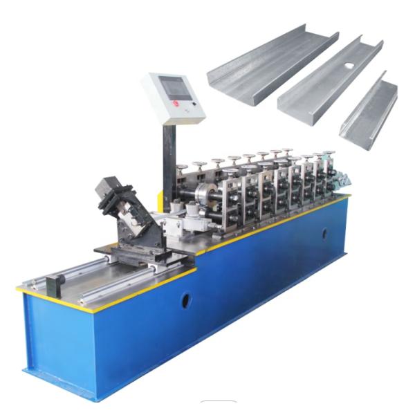 Light Steel Keel Purlin C U Profile 1.2mm Stud And Track Roll Forming Machine