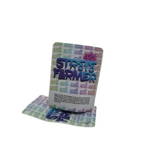 Customized Mylar weed Bags Odor Resistant With Zipper Resealable
