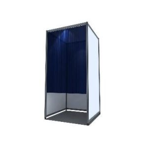 Voting booth exhibition booth display , temporary room for voting