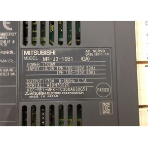 Mitsubishi Electric MELSERVO MR-J3 Series MR-J3-10B1 Industrial AC Servo Drive