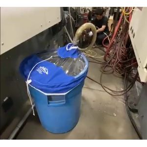 Custom Size 24 Inch Fiber Drum Cover, Bulk Bag Filter Lid, Polyester Filtration