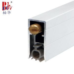 China 6063 Aluminium Concealed Door Bottom Seal U Shaped For Wooden Door on sale