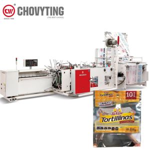 China Fully Automatic Bread Bag Making Machine , Stand Up Zipper Poly Bag Making Machine on sale China Fully Automatic Bread Bag Making Machine , Stand Up Zipper Poly Bag Making Machine on sale