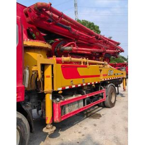 Used 2021 Sany Heavy Industry 39m Concrete Boom Pump 2 Shaft Number Maximum