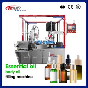 4 in 1 Essential Oil Filling Machine with Manual and Automatic Functions