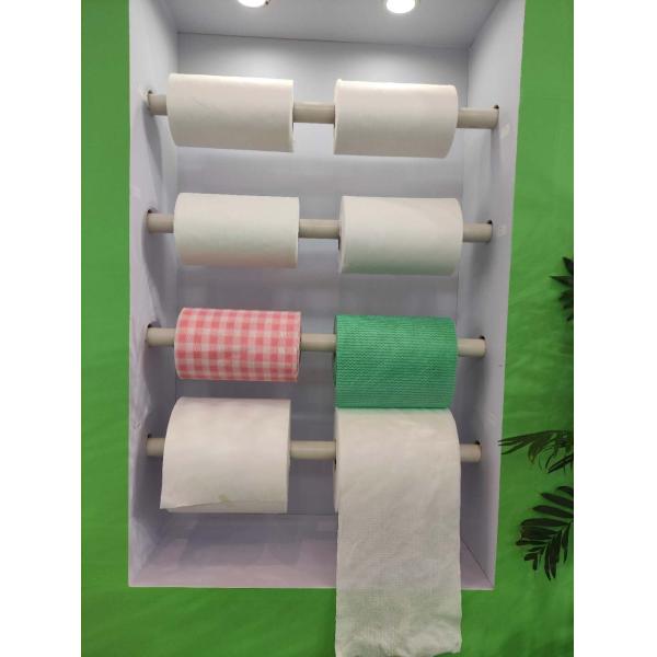 Plain Spunlace Nonwoven Rolls For Senstitive Skin No Irritation Deep Cleaning
