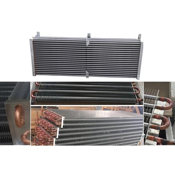 Quality Copper Tube Fin And Tube Heat Exchanger Air Conditioner Evaporator Support wholesale