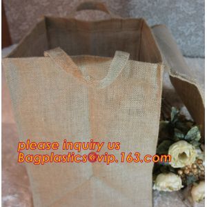 Private Label Portable Foldable Storage Woven Laundry Jute Basket Bin,Cotton