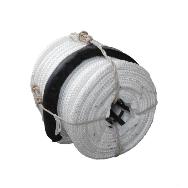 Quality Weather Resistant Double Braided Nylon Rope 68mm Diameter Prestressed Structure wholesale