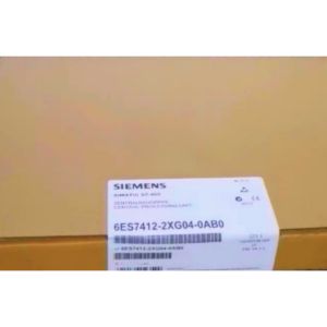Cheap SIEMENS 6ES7412-2XG04-0AB0 SIMATIC S7-400, CPU 412-2 CENTRAL PROCESSING UNIT WITH: WORK MEMORY 256 KB for sale