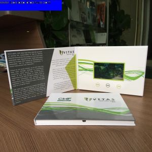 Muliti language 8gb tft Digital Video Brochure