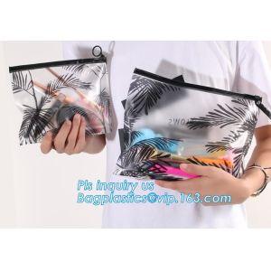 China esd slide zip lock plastic bag for electronic packaging, Pen Case Cosmetic Makeup Coin Pouch felt Zipper Bag, slider zip on sale