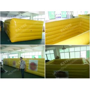Inflatable air seal ice bin bar,Inflatable box,water sport game