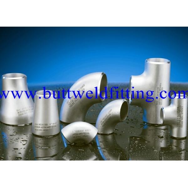 Quality UNS 6601 UNS 6625 UNS 10276 Butt Weld Fittings Weldable Elbows , Reducing Tee wholesale
