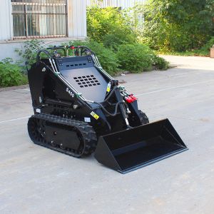 China Skid Steer Stand on Attachments Mini Crawler Skid Steer Loader With Track