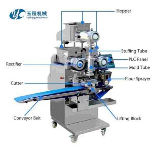 100pcs/M Maamoul Encrusting Machine 2Kw Encrusting Machinery