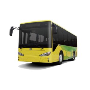 China Leaf Spring Suspension Electric Mini Buses with 215/75R17.5 Tyre LHD RHD on sale