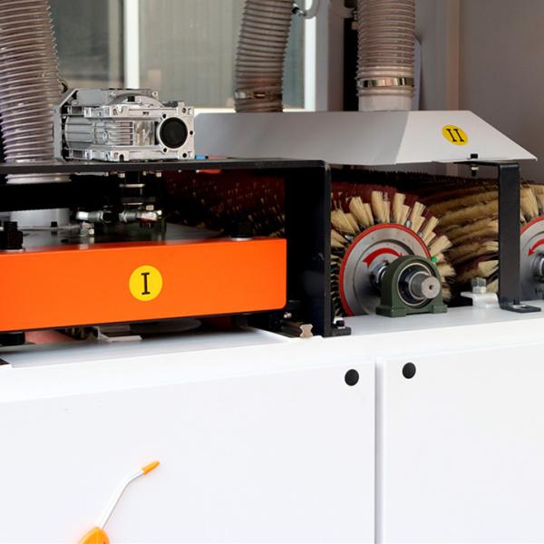 Automatic Wood Polishing Machine Cabinet Door Brush Drum Sander Polisher