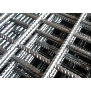High Strength 200 X 200mm Hole Concrete Reinforcement Welded Wire Mesh Ribbed