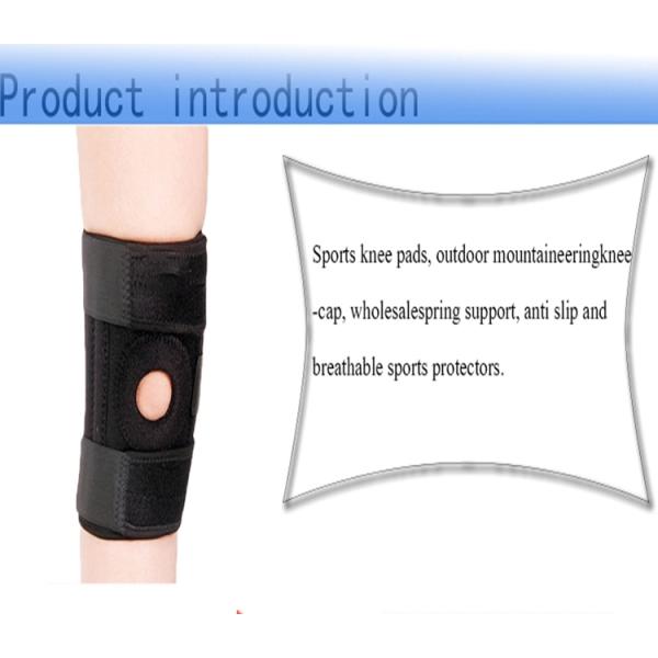Custom Professional Sport Elastic Spring Knee Brace / Knee Support Belt