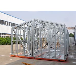 Light Steel Frame Fast Assemble Earthquake Proof Prefab House Kits