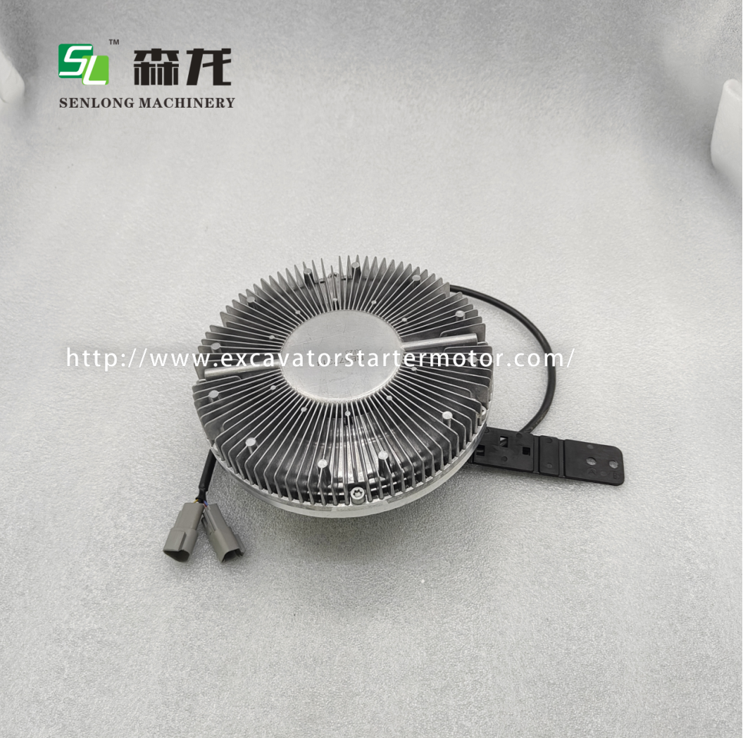 Komatsu Compatible Steel Construction Fan Drive Clutch with Bolt-On Installation and 6-Month Warranty