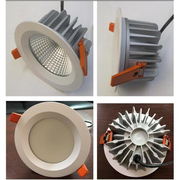 16w 4" Dimmable Led Down Lights 5 Years Warranty, CRI>80,Clear/milk cover