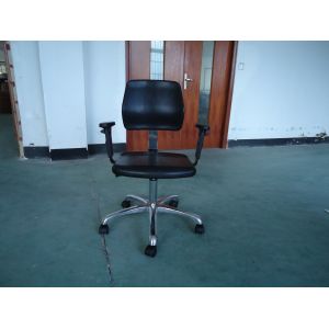 Comfortable Practical ESD Task Chair , Smooth Movement Ergonomic Lab Chairs