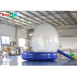 ROHS Inflatable Holiday Decorations Transparent Bubble Tent With Pump