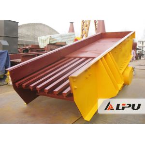 High Efficient Durable Mining Vibrating Feeder Vibration Frequency 970 r/min