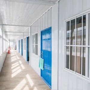 Zontop Modern Frame Cheap Easy Assemble 2 Story China Prefabricated 20ft 40 Ft