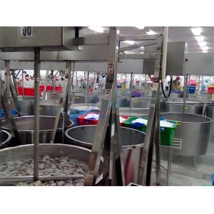 Multiscene Soaking Seafood Machine , Durable Commercial Stirrer Machine
